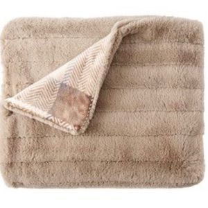 Cozy Faux-Fur Throw